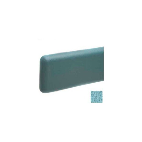 Pawling Wall Guard W/Rounded Top & Bottom Edges, Aluminum Retainer, 6"H x 12'L, Stormy Blue WG-6-12-382 - main